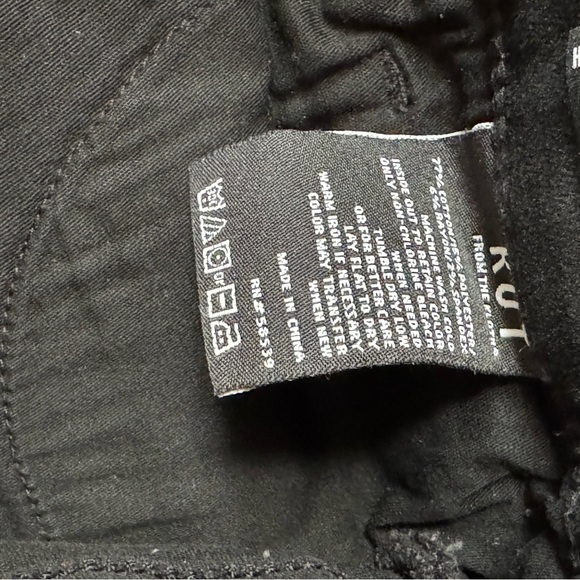 Kut Fab Ab Mom Jeans Black Size 4 - Picture 8 of 9